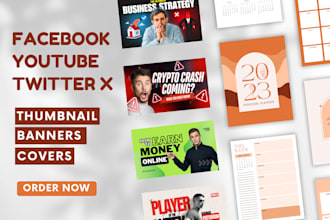 design a professional social media kit and youtube banner