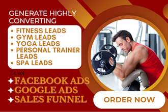 generate high quality physical fitness leads gym yoga personal trainer spa leads