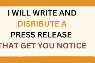 do professional press release distribution and press release writing