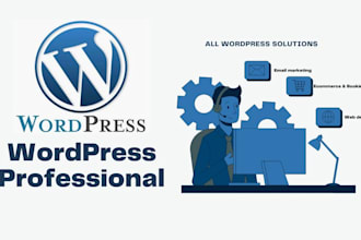 be wordpress webmaster, IT person, assistant and developer
