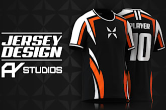 make custom jersey design or sublimation design