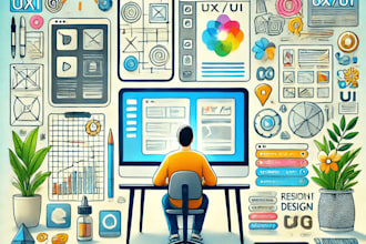 do website ui ux design, app ui ux dashboard ui ux design