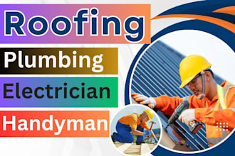 build a construction website plumbing roofing and electrician hvac