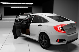 make a 3d vehicle model for you