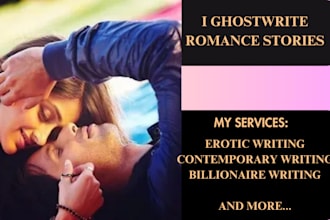 ghostwrite entertaining, romance ebook, story, novel