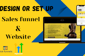 create salesfunnel, webinar, membership, lead generation funnel