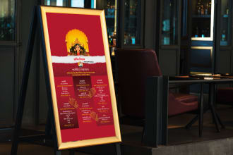 design restaurant menu, food menu and menu board