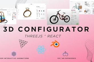 build 3d product configurator with threejs and react