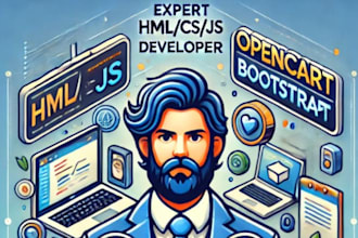 expert HTML CSS developer responsive