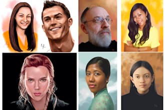 make your portrait become awesome artwork