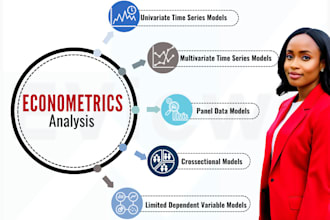 assist in econometrics analysis using eviews and stata