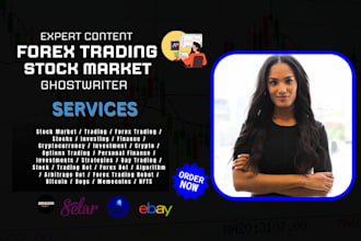 write stock market, forex trading, crypto ebook, investment finance lead magnet