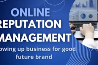 do and manage online reputation management