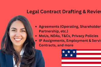 write legal contract, agreement, terms and condition, privacy policy as a lawyer