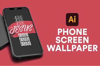 make creative and attractive wallpaper