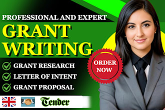 help you in grant application grant writing grant proposal letter of inten