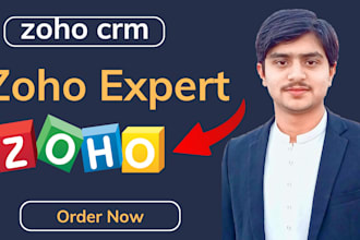 be zoho crm expert, custom modules,pipelines,deluge function
