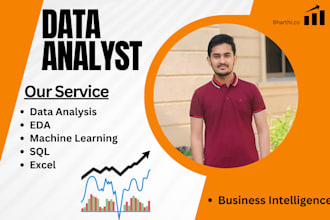 do data analysis, eda project and task using python, sql in jupyter nb