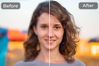 enhance low resolution photos to high quality 300 dpi