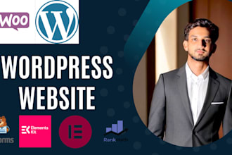 be your wordpress developer, website designer, and create wordpress website