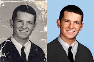 restore, colorize, repair, enhance old images and pictures
