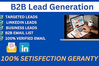 do b2b medical lead generation, real estate, linkedin lead