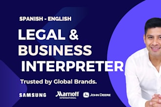 provide expert spanish and english call interpretation