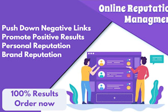 help you to build positive online reputation management