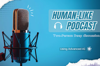 produce engaging ai generated podcasts with realistic voices