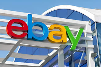 ebay product listing and account management