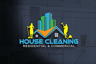 design a unique logo for cleaning service business