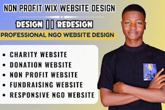 build nonprofit website for charity donation ngo website fundraising website