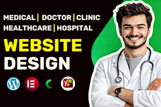 design professional wordpress website for healthcare, dental clinics, homecare