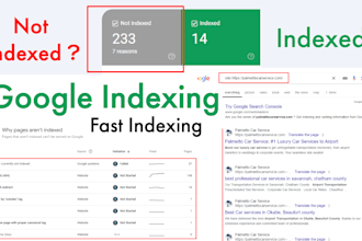 index all urls on google and fix indexing issues on gsc