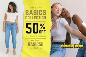design custom website banner, shopify banner design cover