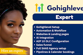 setup gohighlevel, go high level workflow ghl website funnel and automation