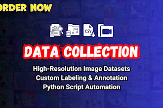 collect datasets, annotate images, and label data for ml models