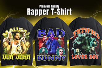 creative 90s bootleg, rap, sports, event t shirt design