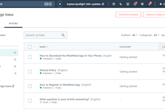 write application knowledge base articles and guides