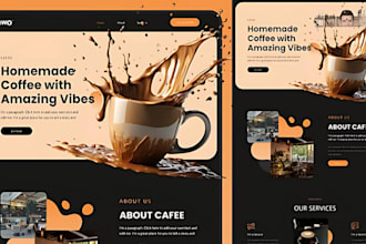 build coffee ecommerce website tea website coffee pod store yogurt shopify store