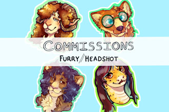 draw for you fursona or other furry character