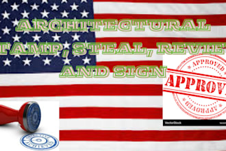 do engineering architectural stamp, florida stamp seal mep blueprint city permit