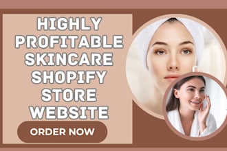 design skin care cosmetic beauty fashion trend formulas shopify store website