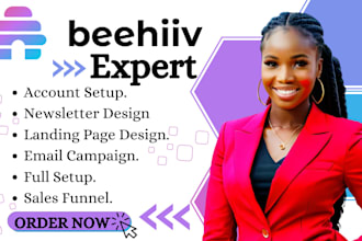 beehiiv account setup expert beehiiv design beehiiv email newsletter template