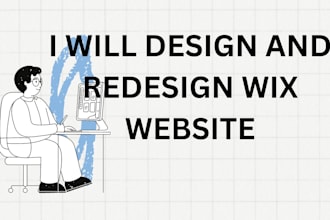 design redesign clone edit and revamp wix website