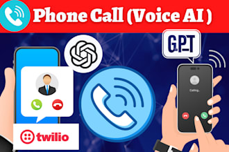 create a voice ai phone call assistant chatbot with openai chatgpt using twilio