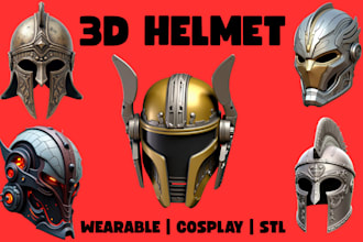 3d sculpt futuristic cosplay mask 3d helmet halloween mask oni mask for printing
