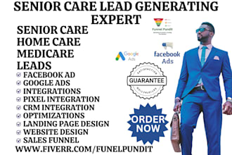 generate health care senior care life medicare aca elderly care home care leads