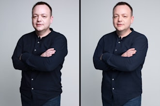 retouch your business headshot until it screams hire me