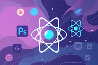 psd to react figma to react js custom css or tailwind
